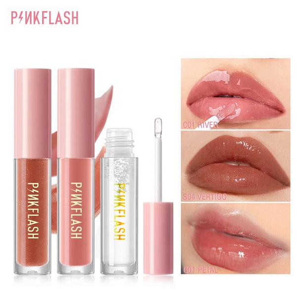 PinkFlash Lasting Glossy Lip Gloss