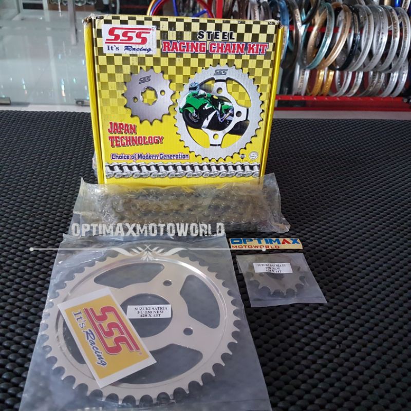 Gear Set Satria Fu new SSS Original SSS
