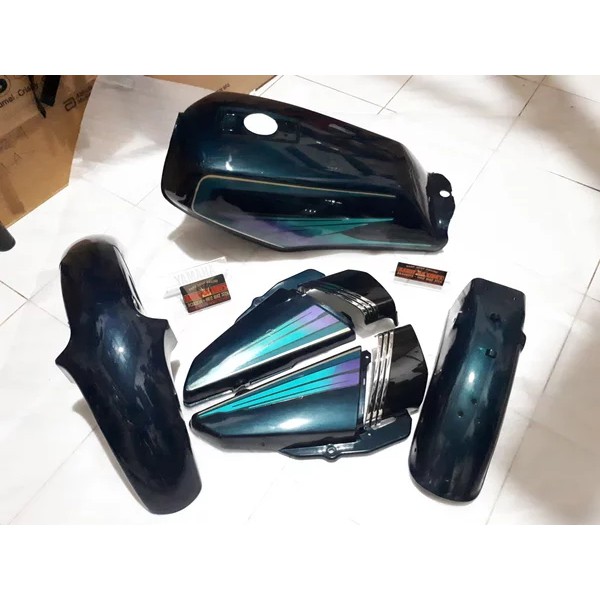 Body Full Set Ori RX King 96 Garuda Hijau