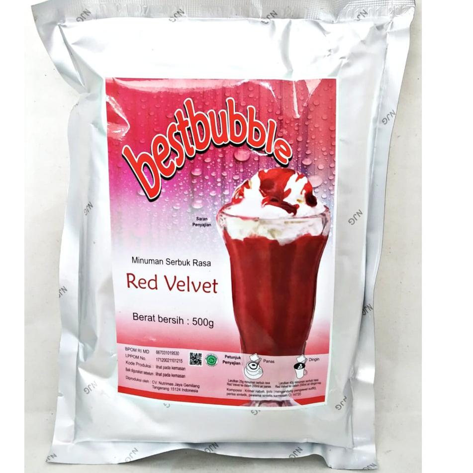 

[KODE 8AI9K] Serbuk Minuman Best Bubble Kemasan 500gr