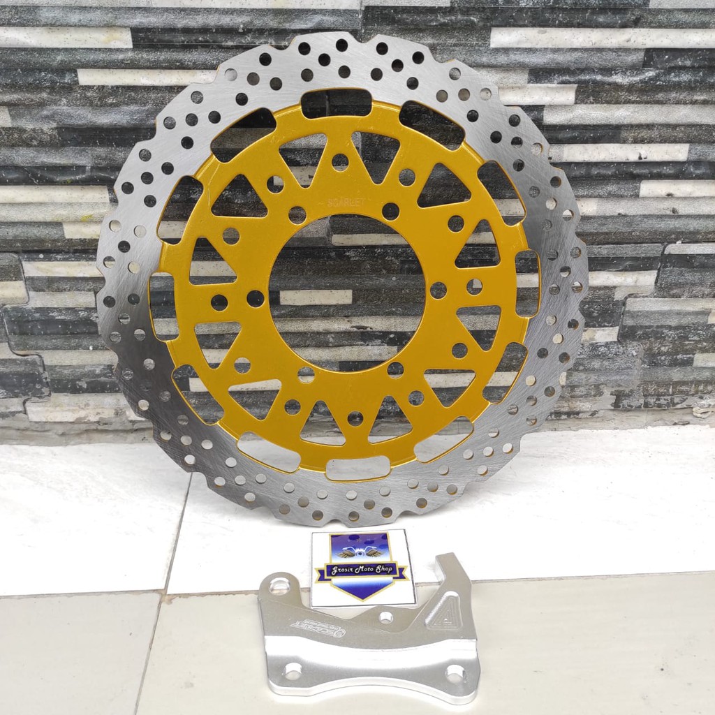 Cakram Depan KLX 150 Lebar Piringan Disc Cakram Depan Besar KLX 150 Dtracker 150