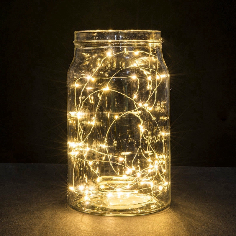 COD  5/10M USB LED Copper Wire String Fairy Light Strip Lamp