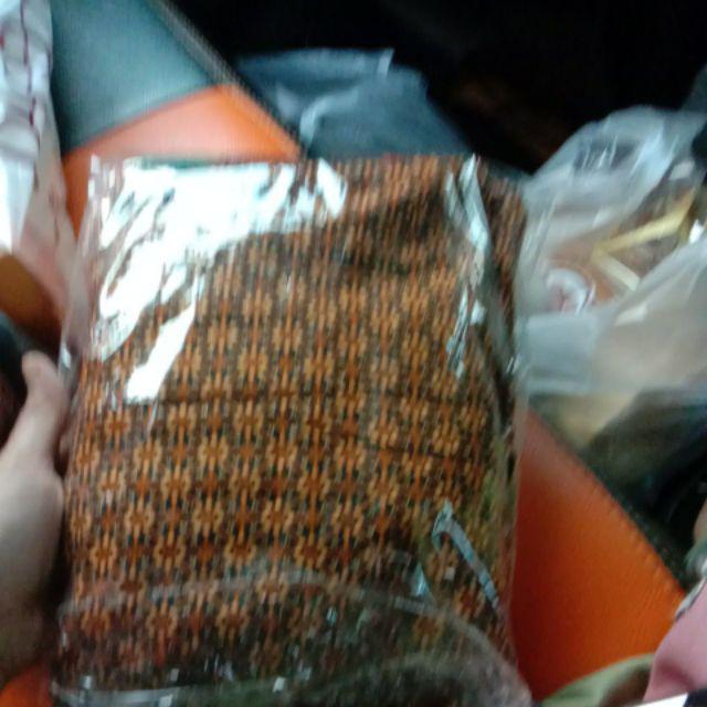 Batik Gamis Peplum Sogan Kondangan Prada Motif Kombinasi Coklat Exclusive