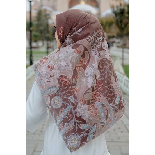buttonscarves topkapi pecan