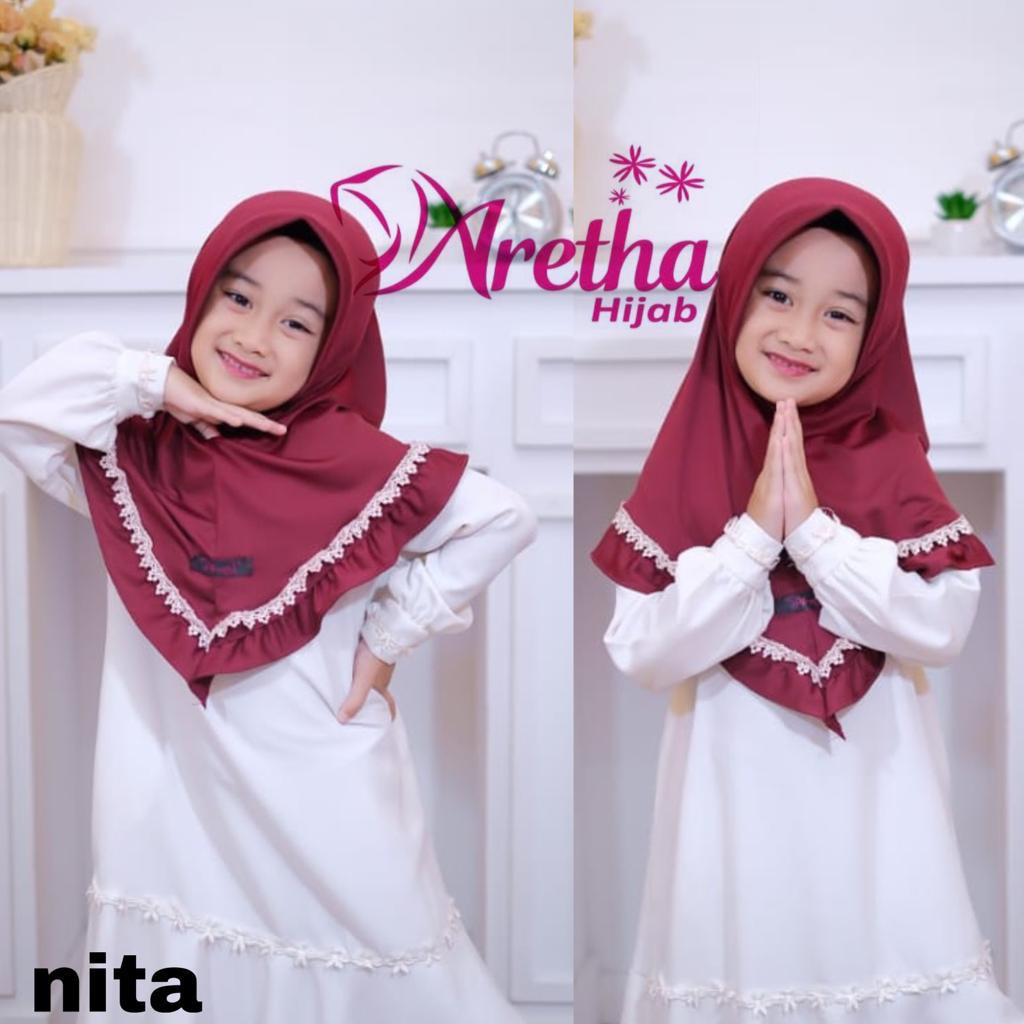 HIJAB ANAK NITA ORIGINAL ARETHA