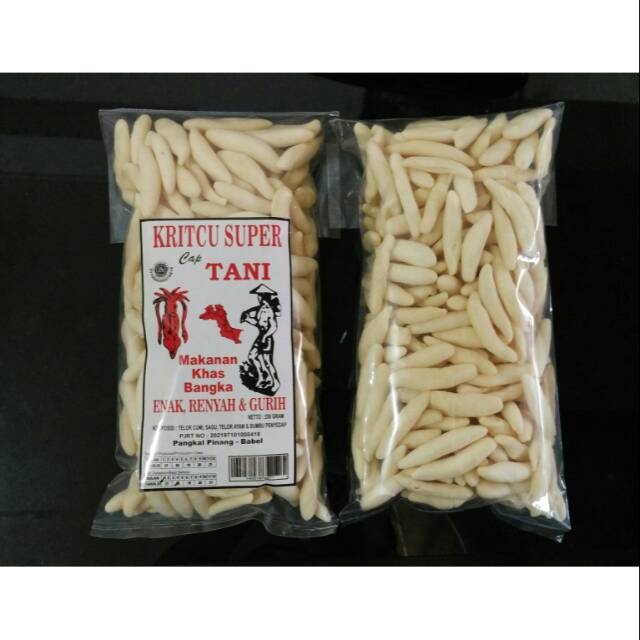 

Kricu merk Tani 250 gram