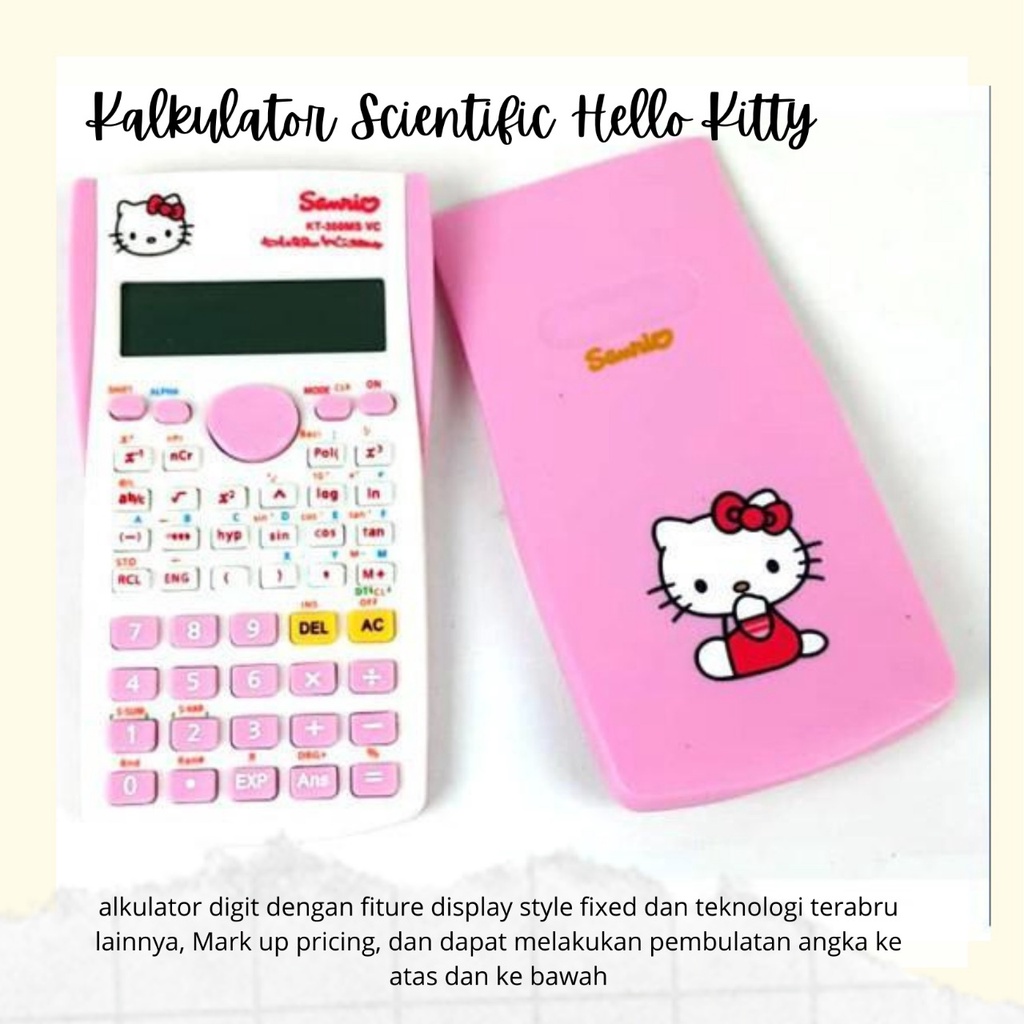 

[BISA COD] TERMURAH!! Kalkulator Karakter Scientific Fx 350 Ms Kalkulator Karakter