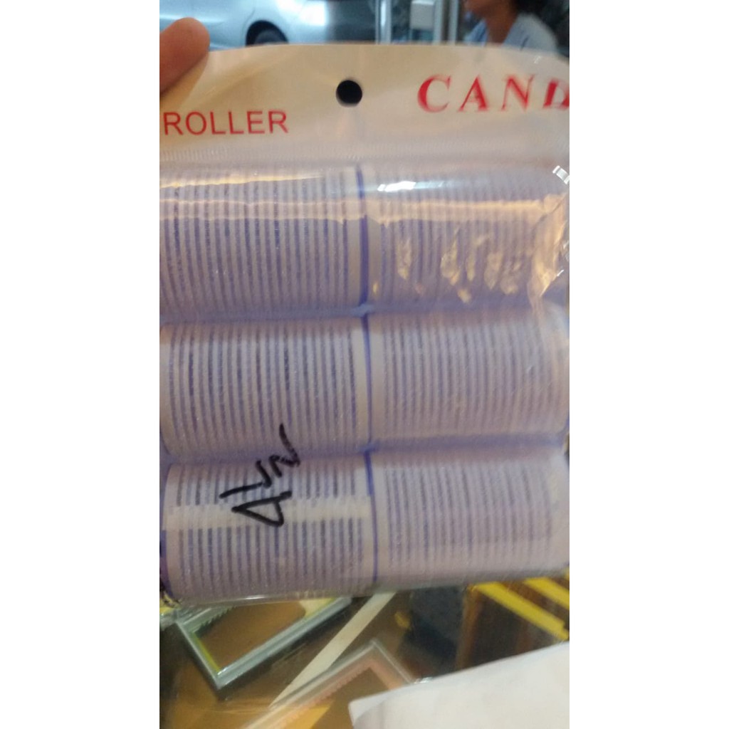 Roll Lengket Candy No 4.5 - Rol Murah - Rol Rambut