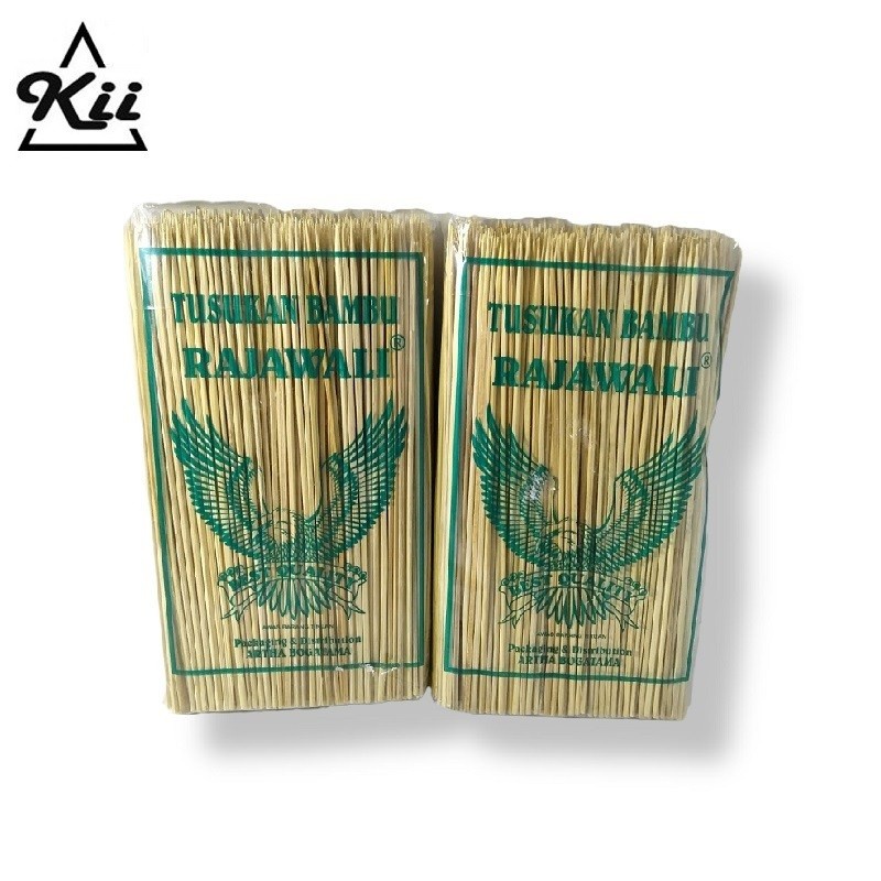 Tusuk Sate Bambu 500g - Tusukan Sate Bambu Rajawali 21cm