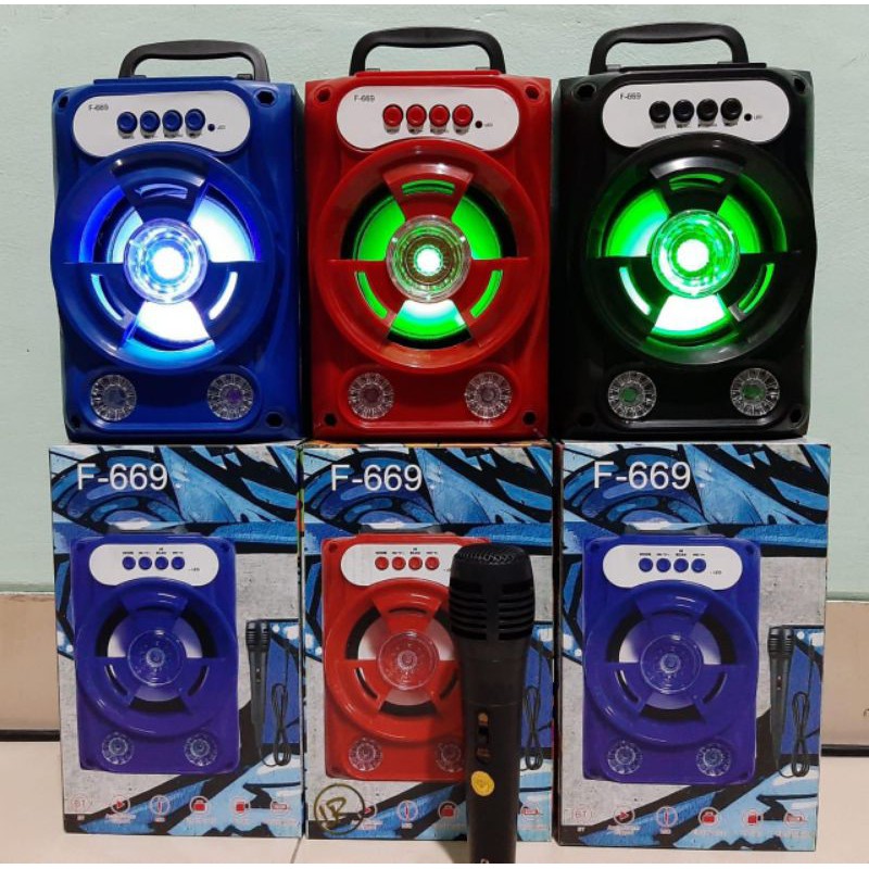 SPEAKER BLUETOOTH F666/F669+MIC