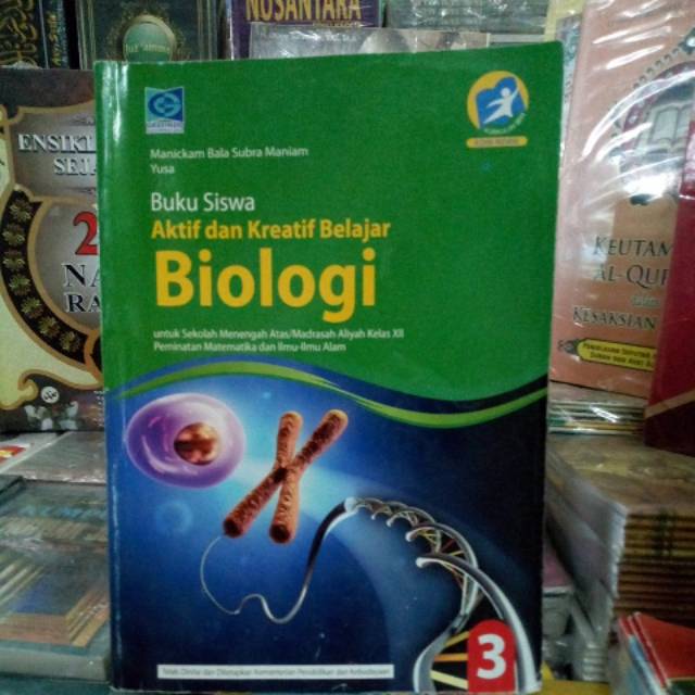 Biologi untuk SMA kelas 12 grafindo original bekas