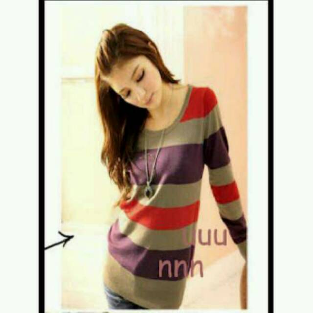 SWEATER RAJUT SALUR
