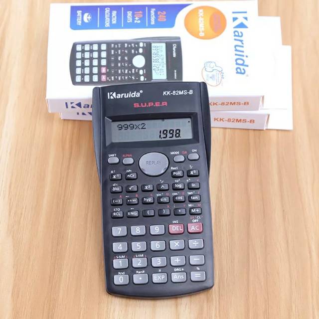 CALCULATOR SCIENTIFIC KARUIDA KALKULATOR ILMIAH UNTUK MATEMATIKA KALKULUS FISIKA ALAT HITUNG