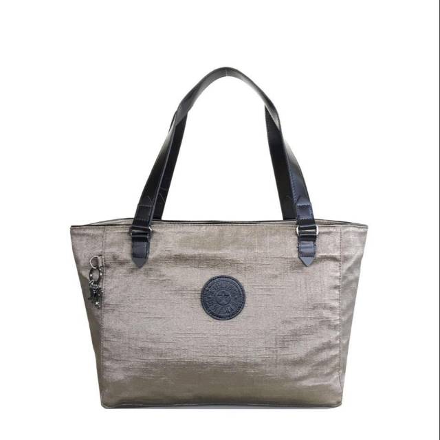Kipling Art Organized Metallic handbag tas original authentic asli