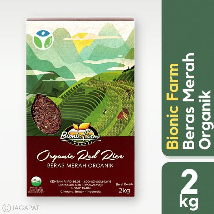 

Bionic Farm - Organic Red Rice 2 kg - Beras Sehat