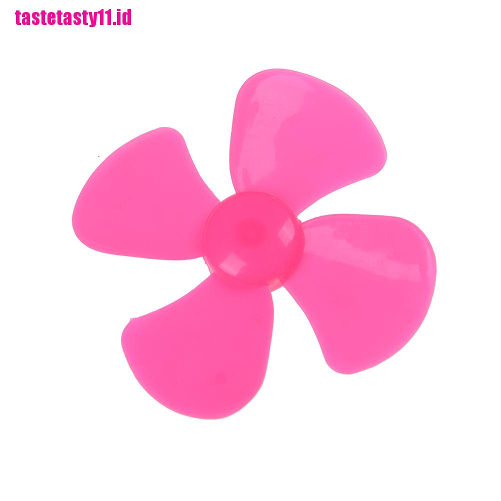 【TTID】6pcs High quality ABS Plastic Propeller 4 blade model accessories 2mm X 5