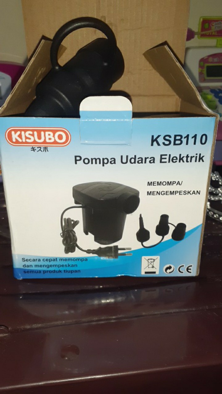 Zm - Pompa Elektrik Kisubo 2in1 - Pompa Listik Kolam Renang