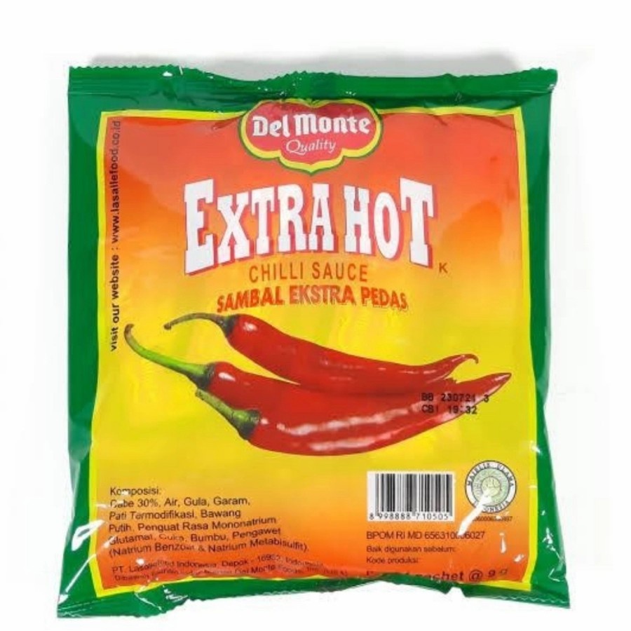 

Saos Extra Hot Delmonte Sachet 24 x 9 gram
