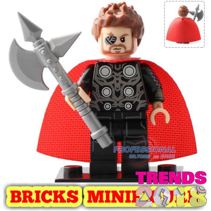 Saaallle Avengers Invinity War thor dr strange black panther Minifigure 8136