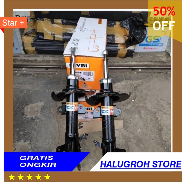 LIMITED EDITION Shockbreker Shock Breaker Depan Set LH RH Mazda2 Mazda 2 Ikybi GAS