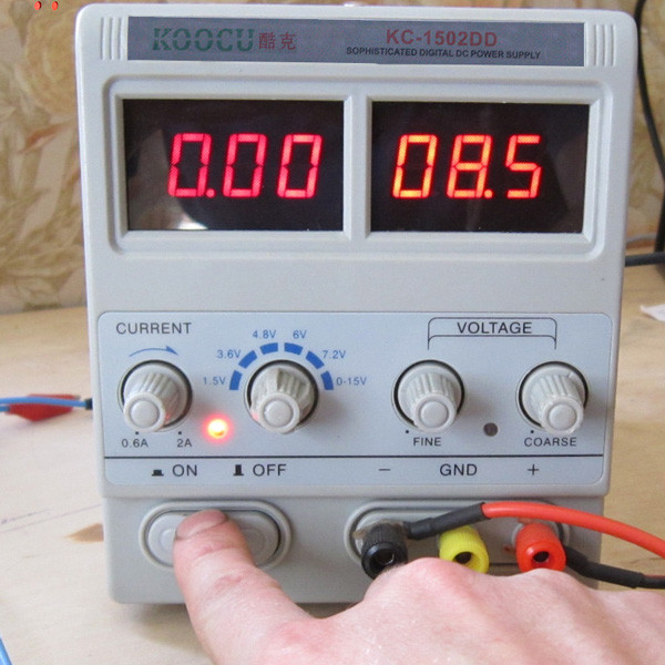 KOOCU DC Power supply ( 0-15v & 0-2A ) adjustable / Adaptor Digital