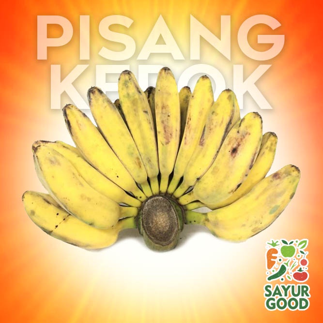 

Pisang Kepok / Buah Pisang Kepok Segar / 1 Sisir