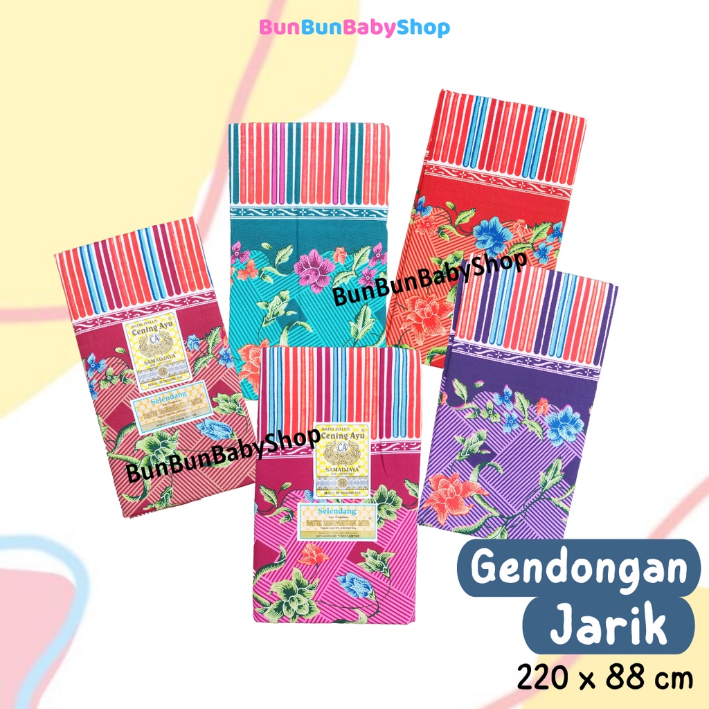 Gendongan Bayi Jarik Kain Batik Tradisional Gendong Halus Tebal Perlengkapan Baru Lahir Peralatan Baby New Born Bunbunbabyshop