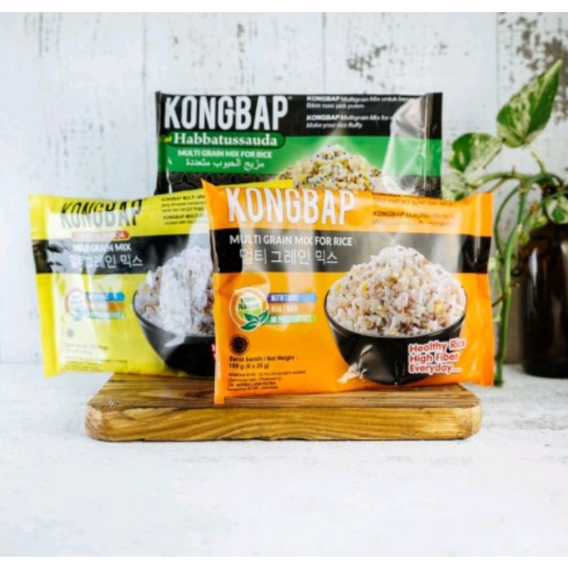 

Kongbap Multigrain Rice Mix 6x25gr All Variant