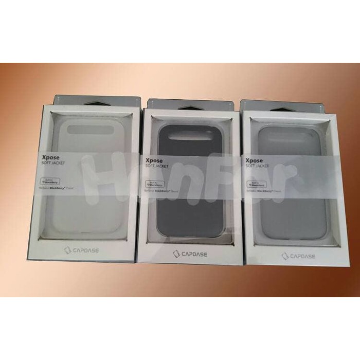Capdase Soft Jacket Xpose Blackberry Classic Q20 ( BB Classic ) Orgnal
