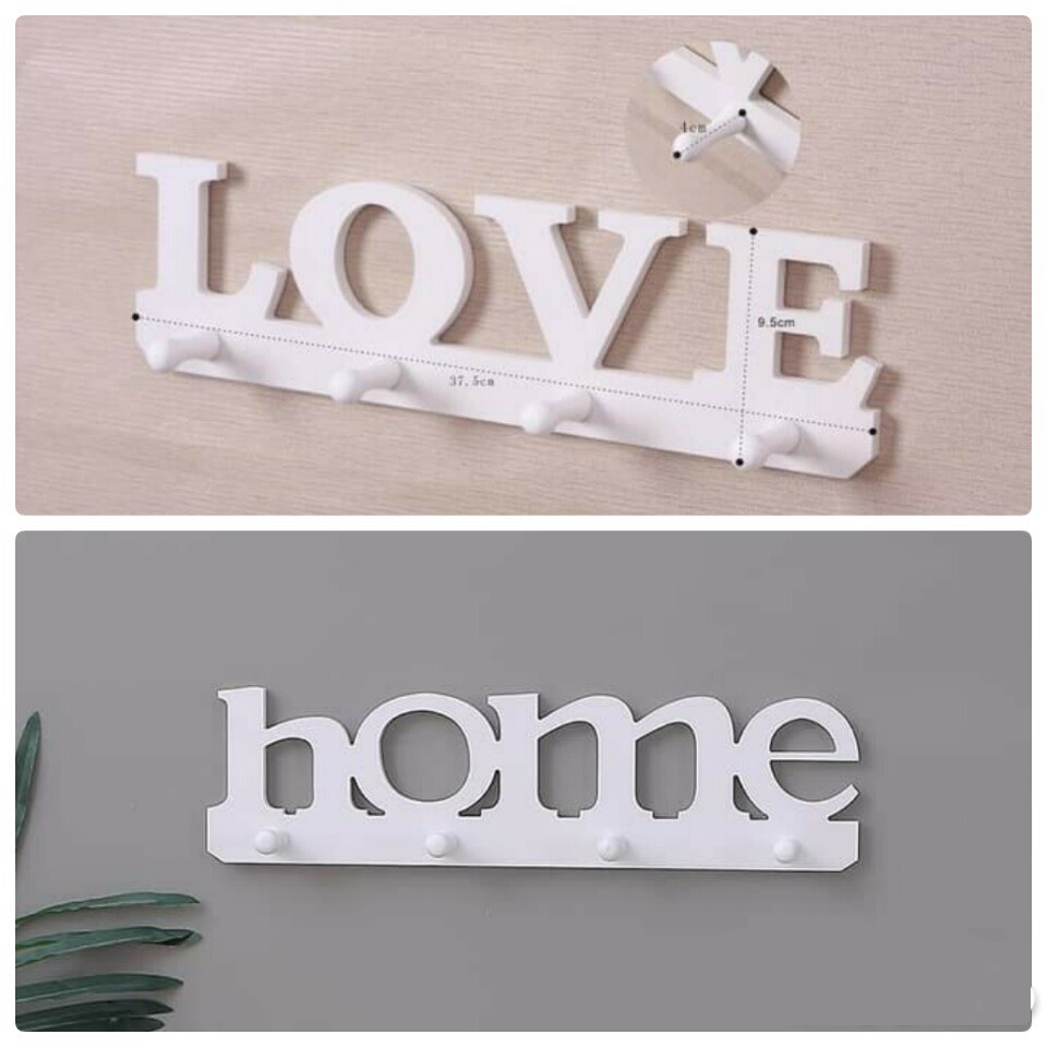 Rak Dinding Vintage Love &amp; Home