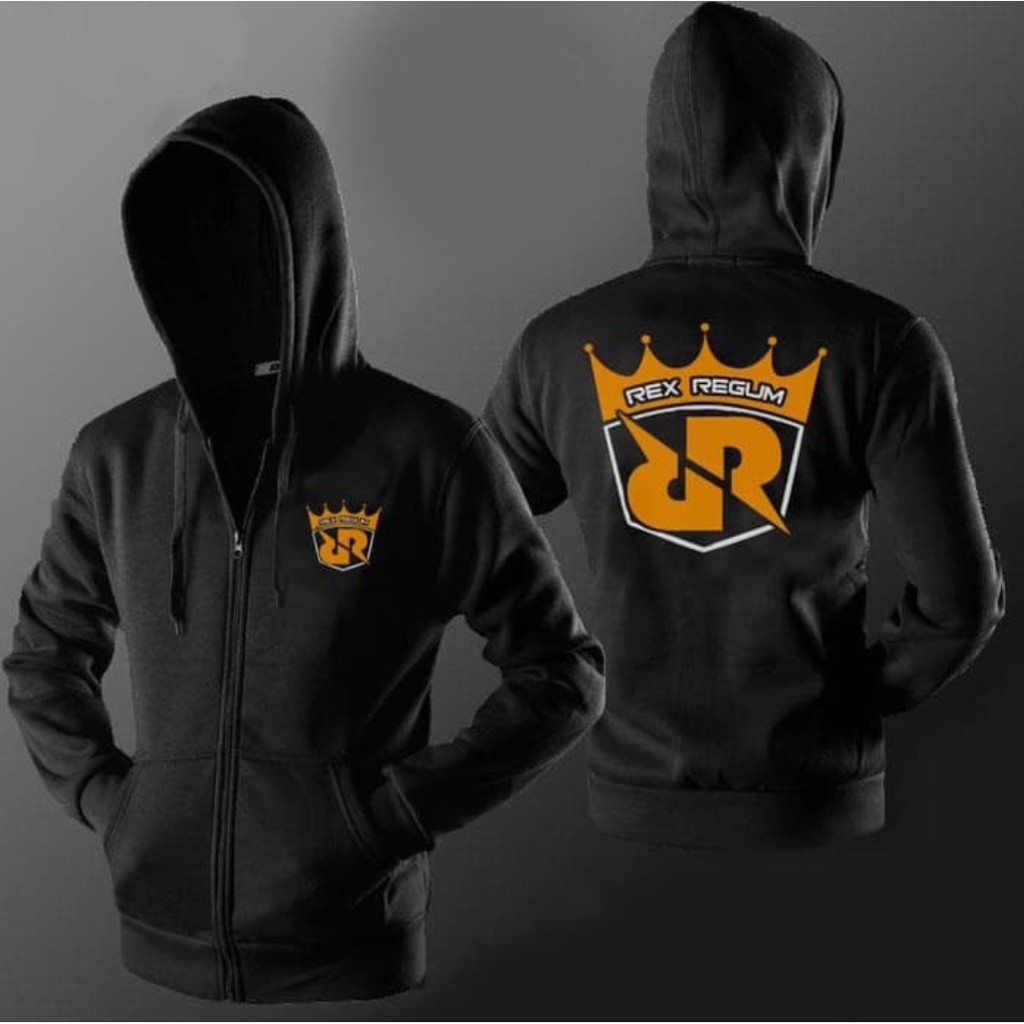 ( COD ) JAKET HOODIE RRQ REX REGUM ESPORTS GAMING