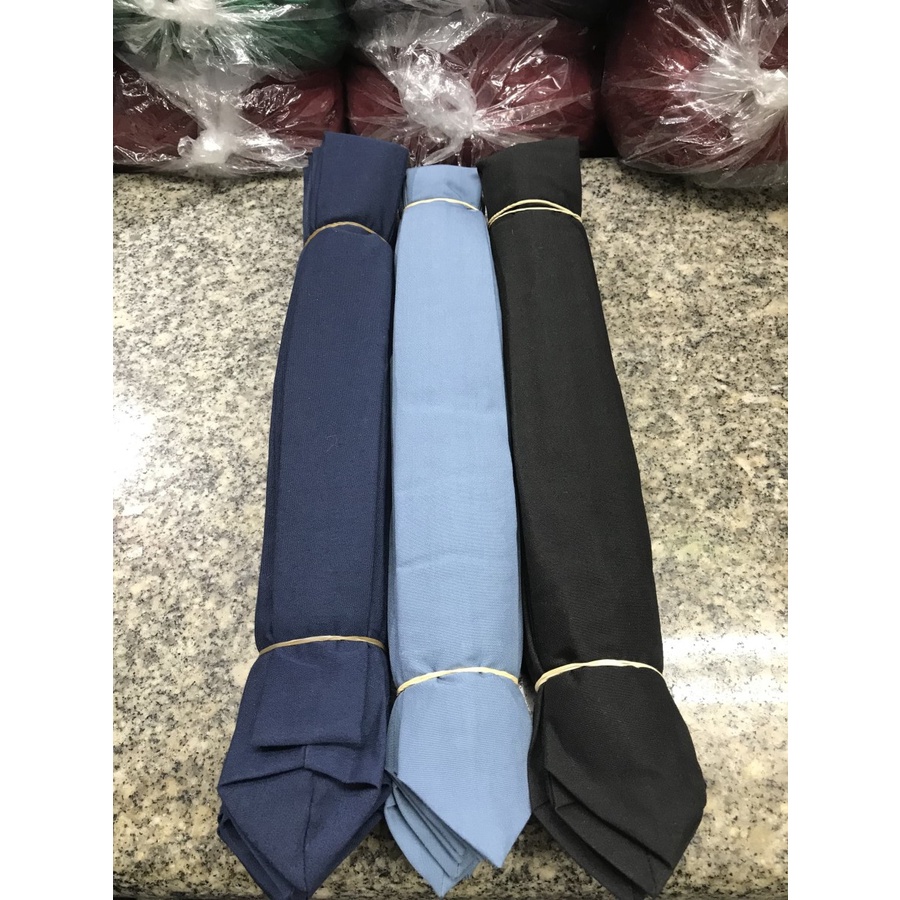 Dasi SMP/SMA/SMK Polos Panjang +- 140cm