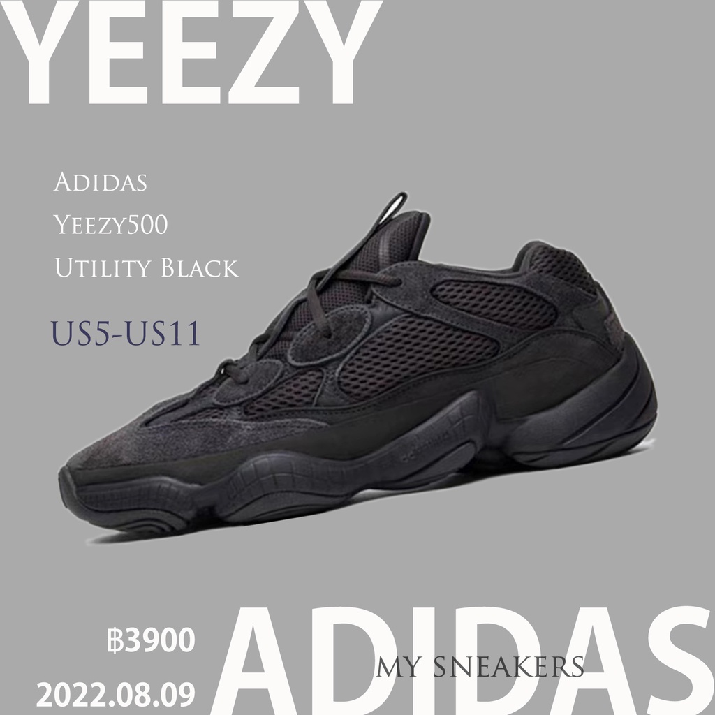 Adidas Yeezy500 Utility Black Produk ini diambil dari pekerjaan yang sebenarnya. 100% sepatu kets, s