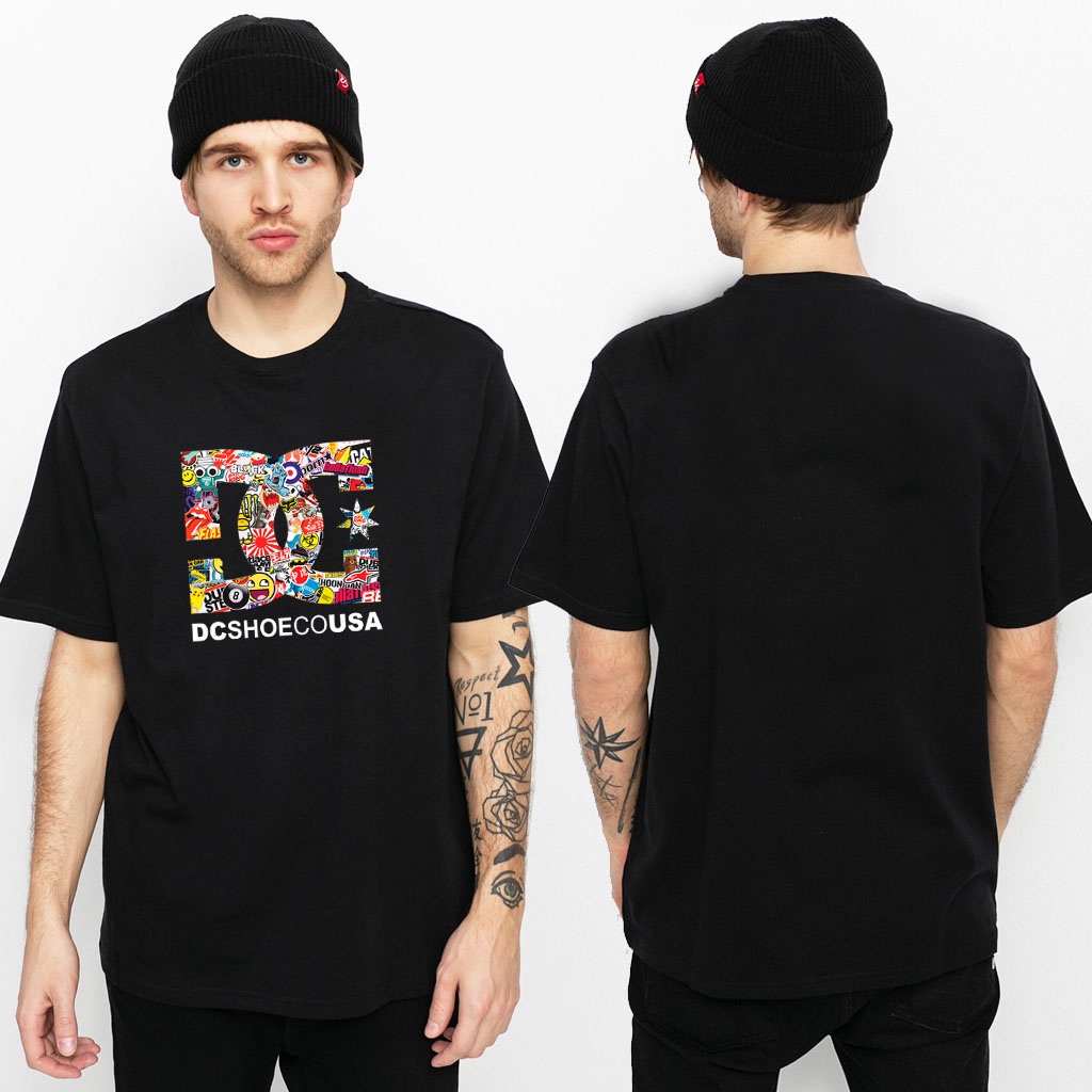 KAOS DC SHOES USA READY BIG SIZE JUMBO 2XL 3XL 4XL