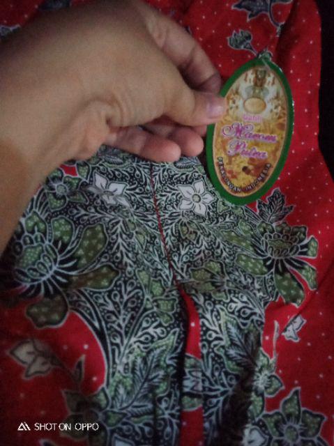 Tunic Santika Pias Cibulan #2 Tunik Batik Cantik Warna Seragaman Kantor Kerja Muslim Modis