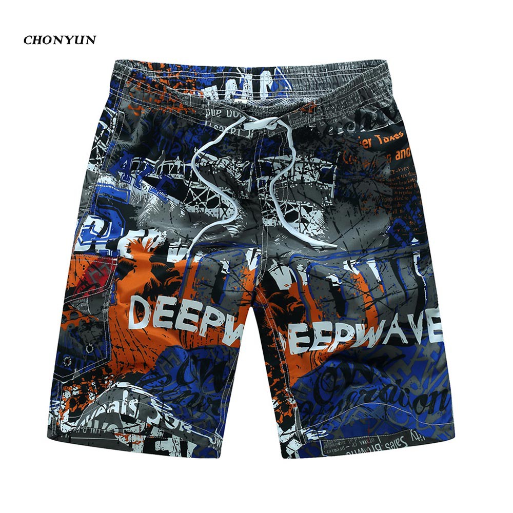 BEBAS ONGKIR Swimwear Mens Swim Shorts Surf Wear Board Shorts 2018 Summer Swimsuit Bermuda Beach