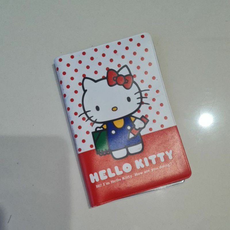 

Buku tempat kartu nama Hello Kitty Sanrio name card preloved