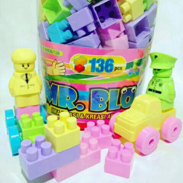 Blok Lego Besar  Isi 136 pcs Shopee Indonesia