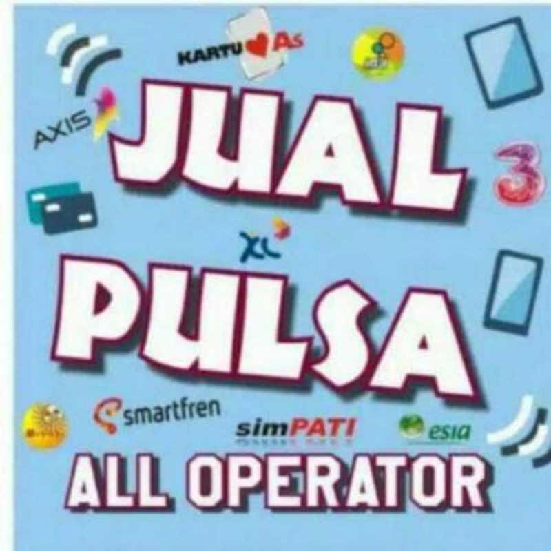 Pulsa All operator termurah ( ADMIN ON 1X24JAM)