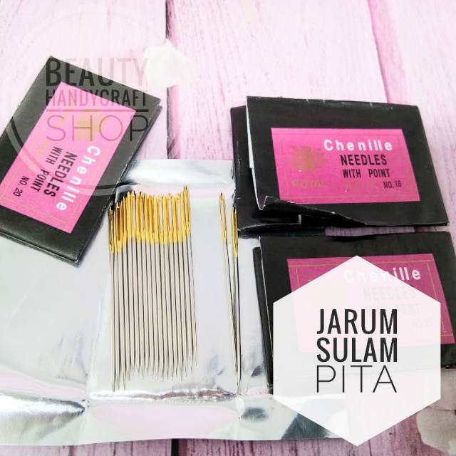 Jarum sulam pita tajam per pack