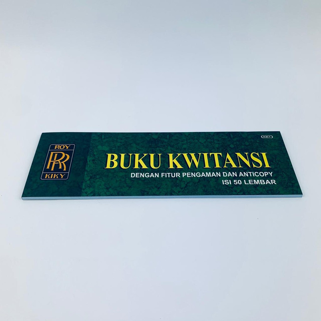 Buku kwitansi / 50 lembar / Denganfitur pengaman dan anti copy
