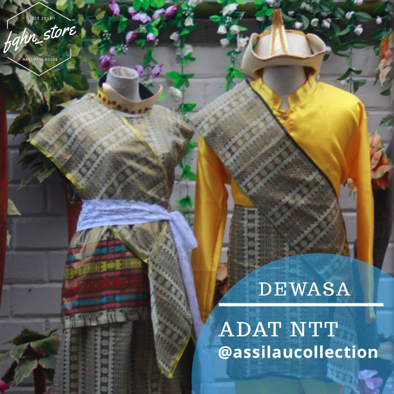 Baju Adat dewasa NTT satuan (Laki/cewek)