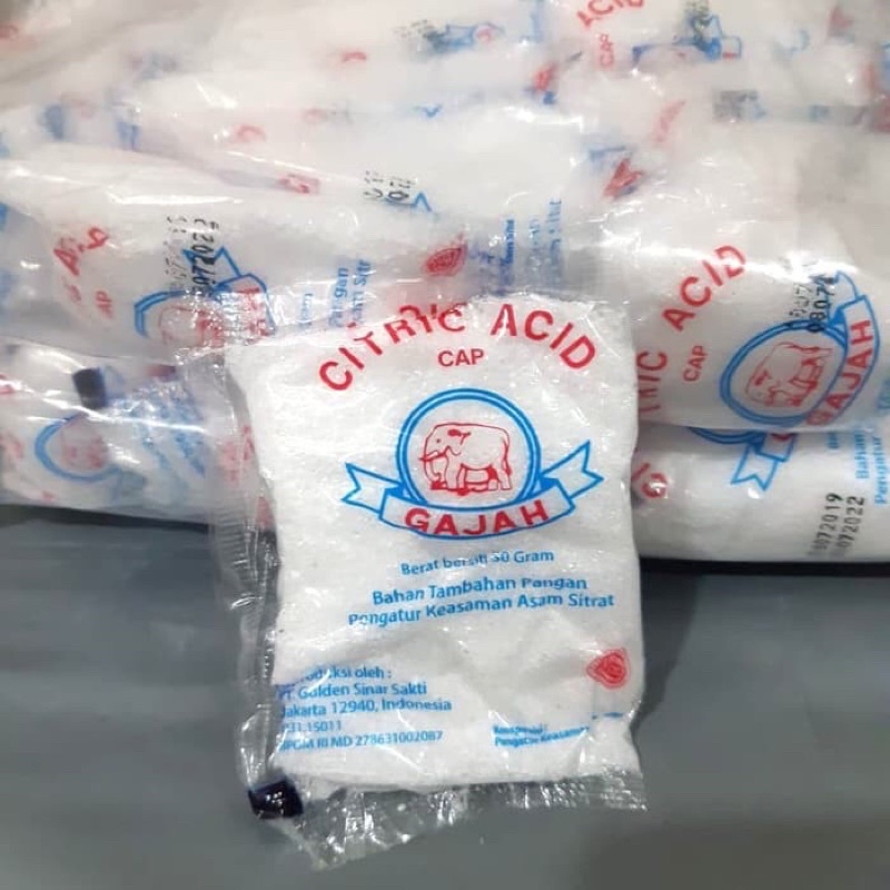 

SITRUN ACID GAJAH 50GRAM