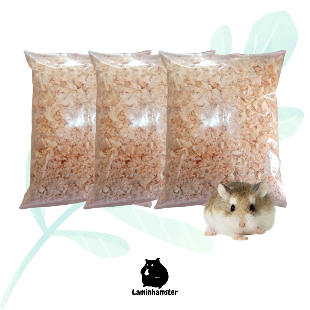 Serbuk Kayu Hamster Kemasan Ekonomis - Alas Kandang Hamster Landak Kelinci