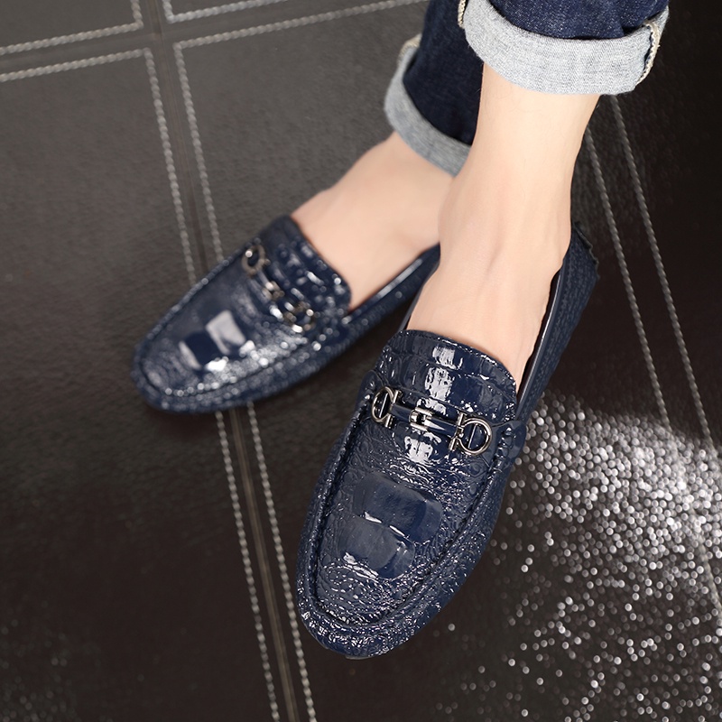 Sepatu Pria Kasual Loafers Import Sepatu Formal Slip On Keren Sepatu Santai Kerja Terbaru Terkini Fashion 106