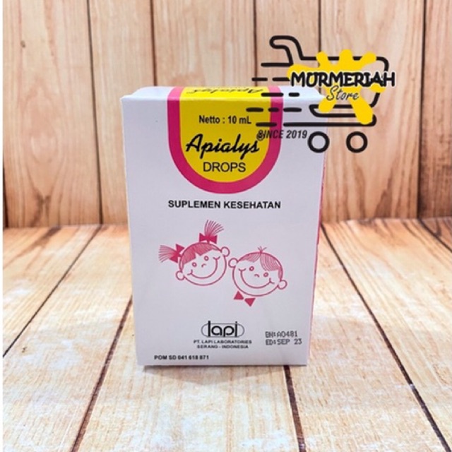 APIALYS DROP Botol 10 ml-Suplemen Makanan penambah nafsu makan anak & Bayi