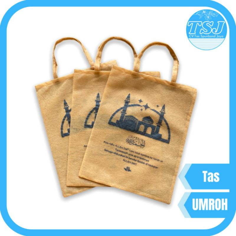 

Tas Spunbond multifungsi Goodiebag Untuk Oleh Oleh Umroh Murah Meriah Terbaru | F 25.30