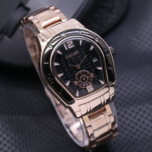 Jam Tangan Wanita Aigner Rantai Chrono Aktif