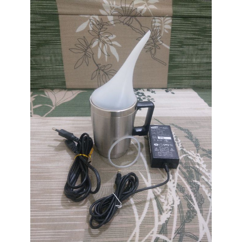 mug teko alat pemanas nano burn plus adaptor alat poles headlamp lampu mobil