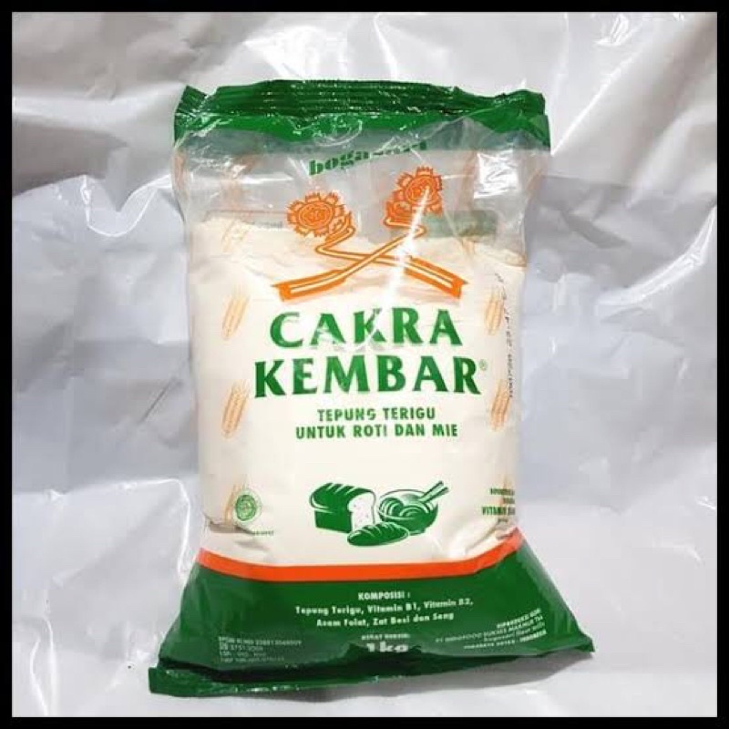 Jual TEPUNG BOGASARI CAKRA KEMBAR 1kg Shopee Indonesia